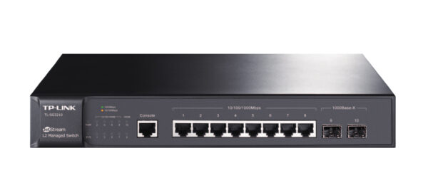 TL-SG3210 Gestionado L2 Gigabit Ethernet (10/100/1000) 1U Negro