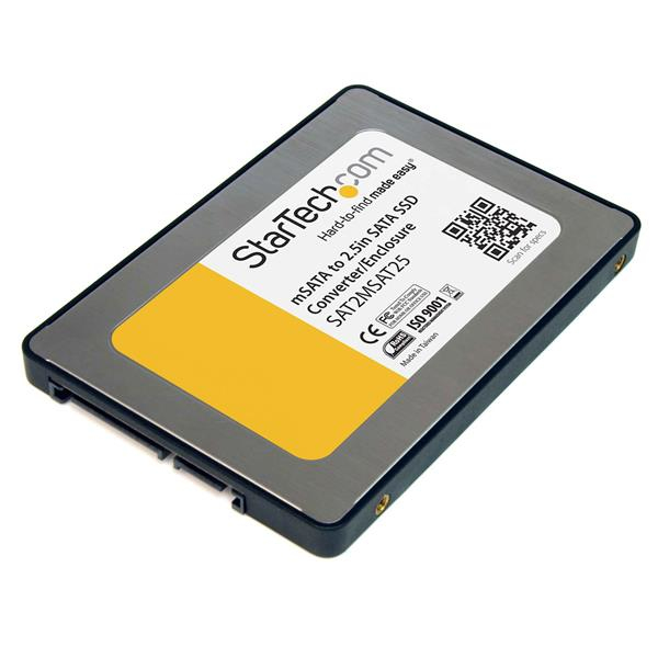 Caja Adaptadora SATA de 2,5 Pulgadas para Unidad de Estado Sólido SSD mSATA
