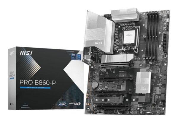 PRO B860-P placa base Intel B860 LGA 1851 (Socket V1) ATX