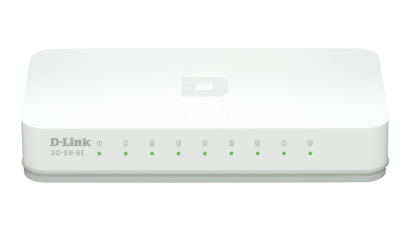 GO-SW-8E switch No administrado Fast Ethernet (10/100) Blanco