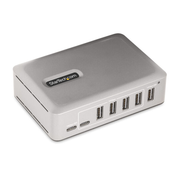 10G5A2CS-USB-C-HUB hub de interfaz USB 3.2 Gen 2 (3.1 Gen 2) Type-C 10000 Mbit/s Plata