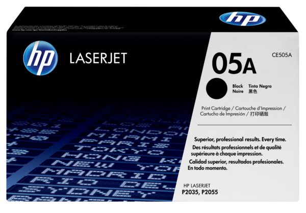 Cartucho de tóner original LaserJet 05A negro