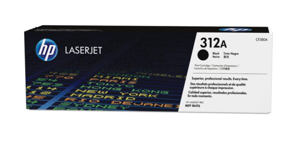 Cartucho de tóner 312A negro para LaserJet