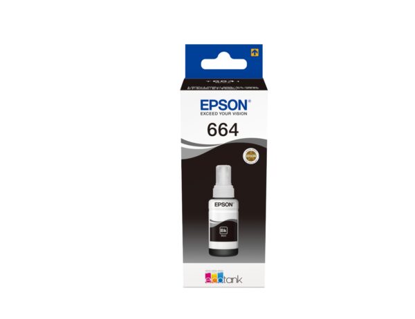 664 Ecotank Black ink bottle (70ml)
