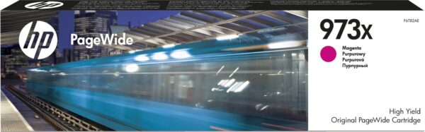 Cartucho magenta original PageWide 973X de alto rendimiento