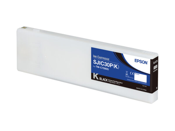 SJIC30P(K): Ink cartridge for ColorWorks C7500G (Black)