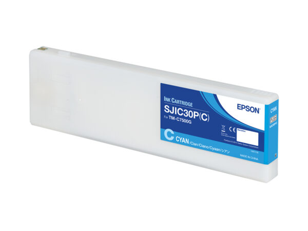 SJIC30P(C): Ink cartridge for ColorWorks C7500G (Cyan)