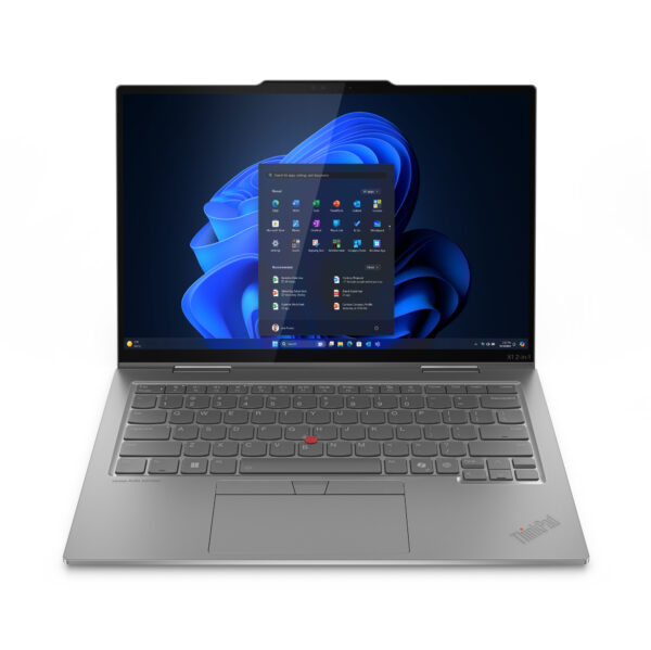 ThinkPad X1 2-in-1 Gen 10 Aura Edition Copilot+ PC Intel Core Ultra 7 258V Híbrido (2-en-1) 35,6 cm (14") Pantalla táctil 2.8K 32 GB LPDDR5x-SDRAM 1 TB SSD Wi-Fi 7 (802.11be) Windows 11 Pro Español Gris