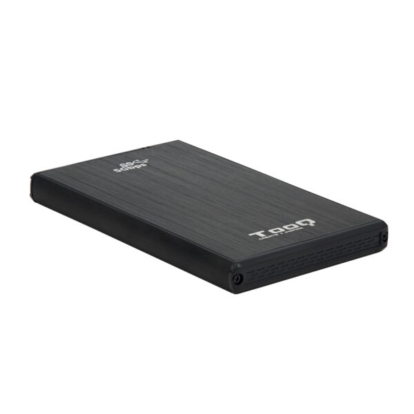 TQE-2522B caja para disco duro externo Caja de disco duro (HDD) Negro 2.5"