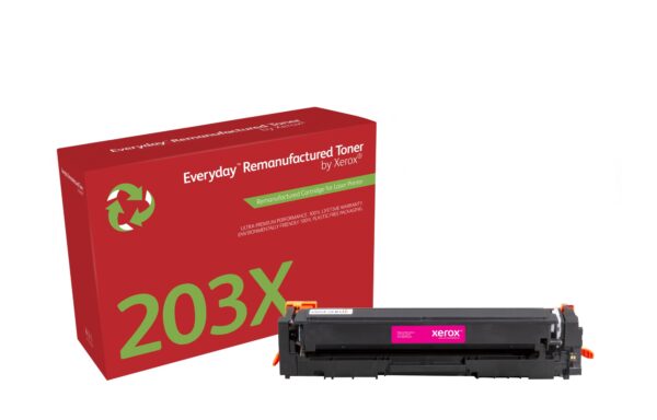 Remanufacturado Everyday Tóner Everyday Magenta remanufacturado de Xerox es compatible con HP 203X (CF543X), Capacidad alta
