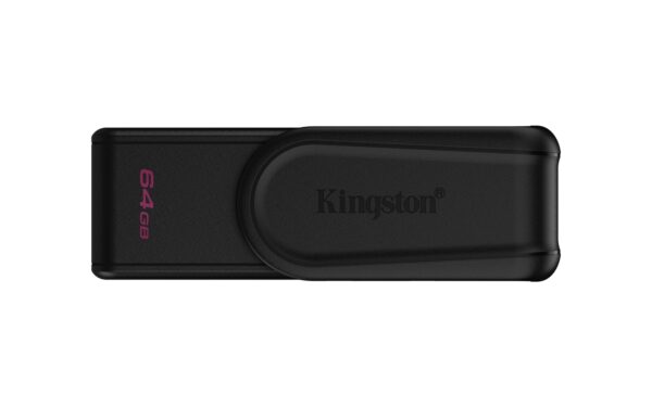 DataTraveler 64GB Portable USB 3.2 Gen 1 Exodia S (Black/Black)