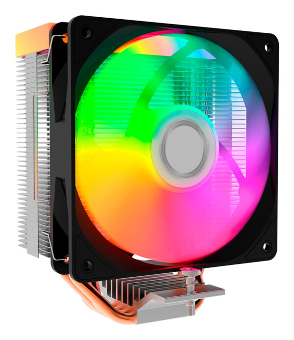 GAMING REFRIGERADOR CPU ARGB INFINITE AIR 120 4 HEATPIPES 180W TDP