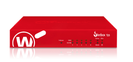 Firebox T25 cortafuegos (hardware) 3,14 Gbit/s