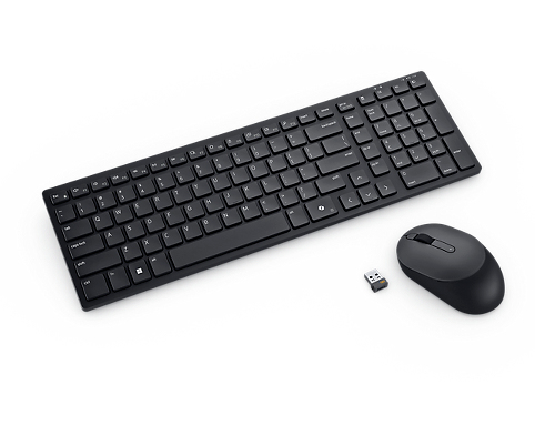 KM555 teclado Ratón incluido Universal RF Wireless + Bluetooth QWERTY Español Negro