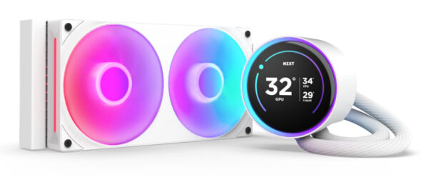 Kraken Elite 240 RGB Procesador Sistema de refrigeración líquida todo en uno 12 cm Blanco 1 pieza(s)