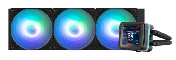 ALPHA2 DS A36 BLACK sistema de refrigeración para ordenador Procesador Sistema de refrigeración líquida todo en uno 12 cm Negro 1 pieza(s)