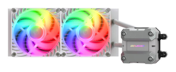 CGR-PSDUTRGB-W-240 Procesador Sistema de refrigeración líquida todo en uno 12 cm Blanco 1 pieza(s)