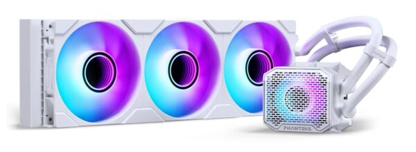 Glacier One 360M25G2 Carcasa del ordenador Kit de refrigeración líquida 12 cm Blanco 1 pieza(s)