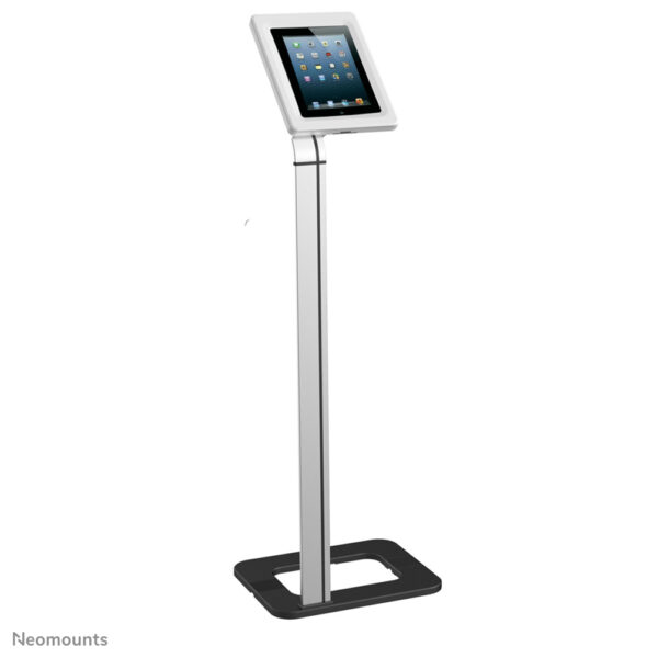 tableta-S100SILVER Soporte de suelo para tablets 9.7-10.1" - bloqueable