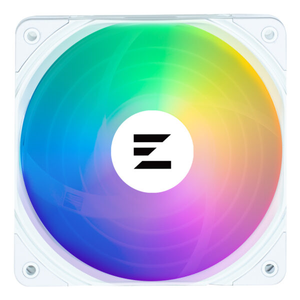 ZM-AF120 ARGB Carcasa del ordenador Ventilador 12 cm Blanco 1 pieza(s)