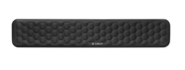 SUBMP-04E030 descansa muñecas Algodón, Licra, Espuma de memoria, Poliuretano (PU) Negro