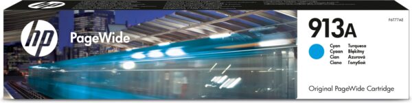 Cartucho cian original PageWide 913A