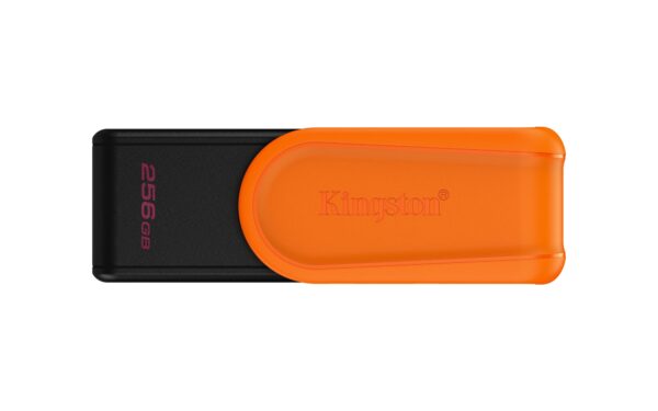 DataTraveler 256GB Portable USB 3.2 Gen 1 Exodia S (Black/Orange)