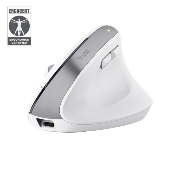 Bayo+ ratón Oficina mano derecha RF Wireless + Bluetooth Óptico 2400 DPI