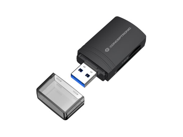BIAN06B lector de tarjeta USB 3.2 Gen 1 (3.1 Gen 1) Type-A Negro