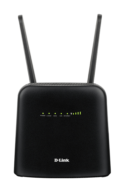 DWR-960 router inalámbrico Gigabit Ethernet Doble banda (2,4 GHz / 5 GHz) 4G Negro
