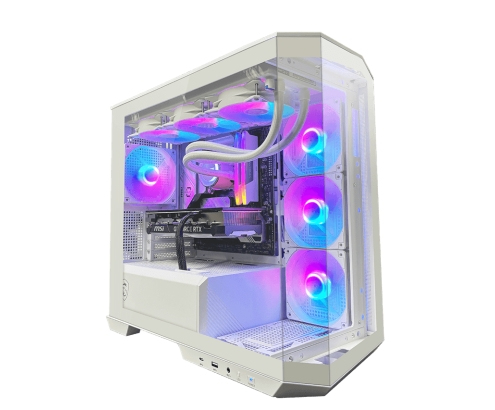 ROYWU9285KF_64_2Tb_5070W Intel Core Ultra 9 285K 64 GB DDR5-SDRAM 2 TB SSD NVIDIA GeForce RTX 5070 Windows 11 Home Torre PC Blanco