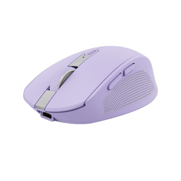 Ozaa ratón Oficina mano derecha RF Wireless + Bluetooth Óptico 3200 DPI