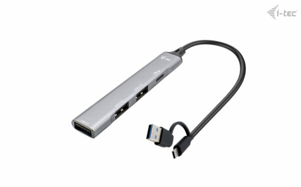 USB-C/USB-A Metal HUB 1x USB 3.0 + 3x USB 2.0