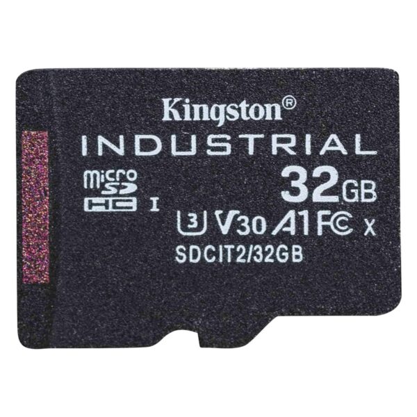 Tarjeta 32GB microSDHC Industrial C10 A1 pSLC paquete individual sin adaptador
