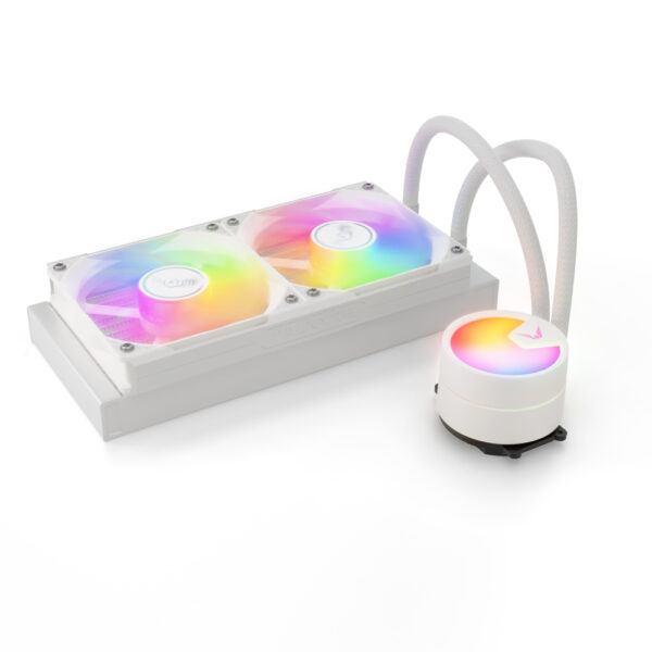 A240 Procesador Sistema de refrigeración líquida todo en uno 24 cm Blanco