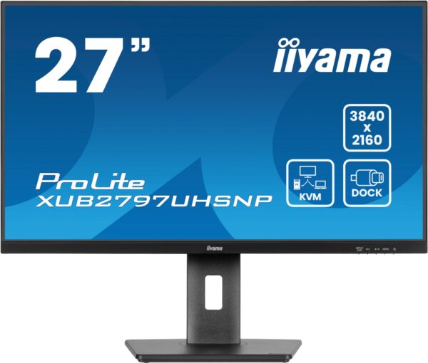 ProLite XUB2797UHSNP-B1 pantalla para PC 68,6 cm (27") 3840 x 2160 Pixeles 4K Ultra HD LED Negro