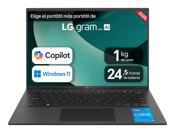 14Z90RU-G.AP55B ordenador portatil Intel® Core i5 i5-1334U Portátil 35,6 cm (14") WUXGA 16 GB LPDDR4x-SDRAM 512 GB SSD Wi-Fi 6E (802.11ax) Windows 11 Pro Inglés Negro