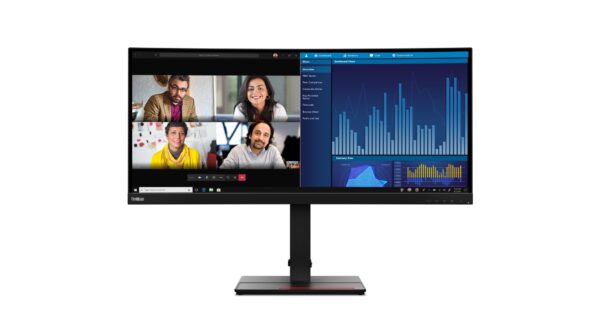 ThinkVision P34w-20 LED display 86,7 cm (34.1") 3440 x 1440 Pixeles Wide Quad HD Negro