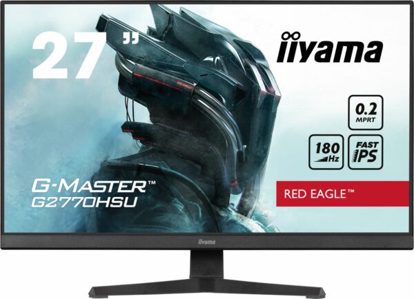 G-MASTER G2770HSU-B6 pantalla para PC 68,6 cm (27") 1920 x 1080 Pixeles Full HD LCD Negro