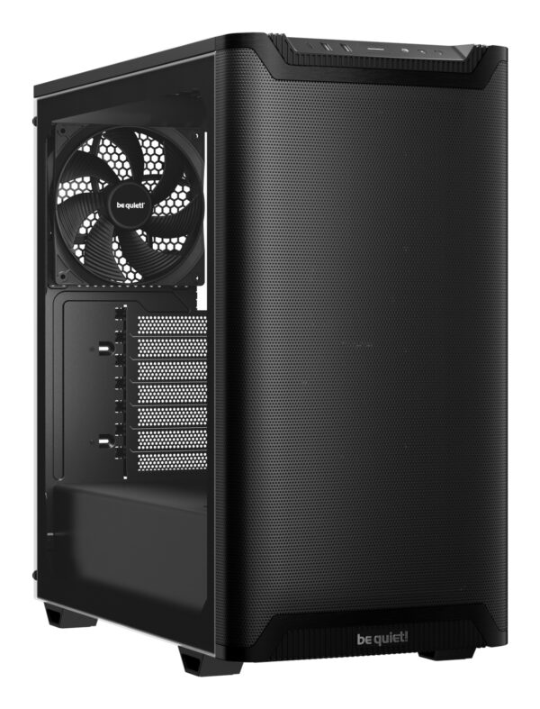 PURE BASE 501 Airflow Window Black Midi Tower Negro