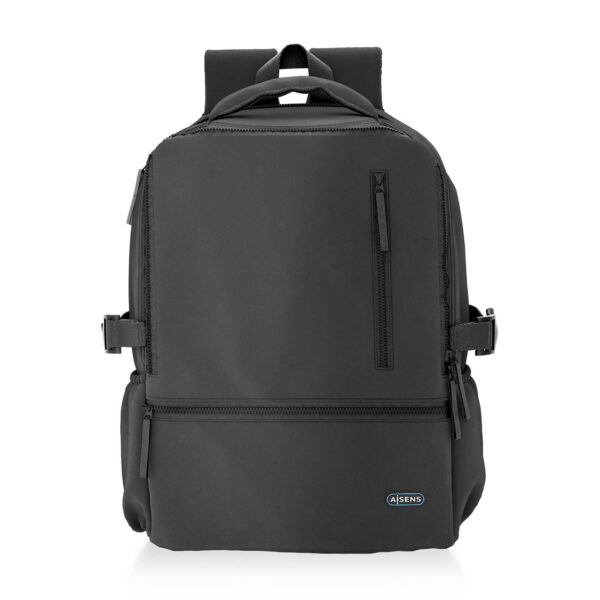 Mochila Deportiva Repelente Al Agua Para Portatil 15.6, Negro