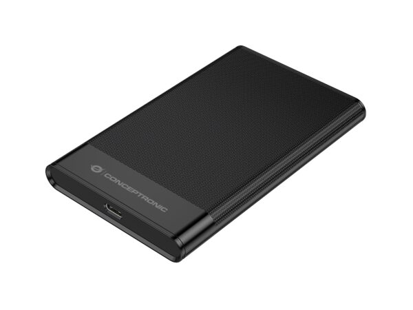 DANTE06B caja para disco duro externo Carcasa de disco duro/SSD Negro 2.5"