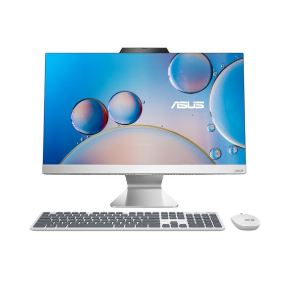 A3402WVAK-WPC1650 - Sobremesa todo en uno 23.8" Full HD (Intel Core i7-1355U, 16GB RAM, 1TB SSD, Iris Xe Graphics, Sin Sistema Operativo) Blanco - Teclado QWERTY español