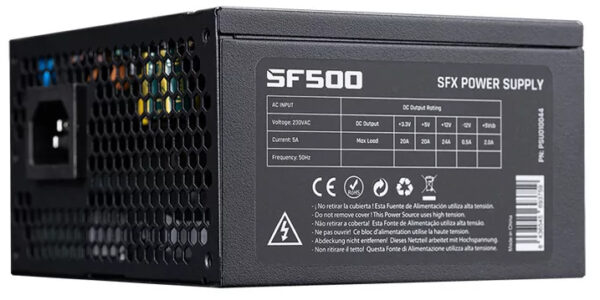 SF500 unidad de fuente de alimentación 500 W 20+4 pin ATX SFX Negro