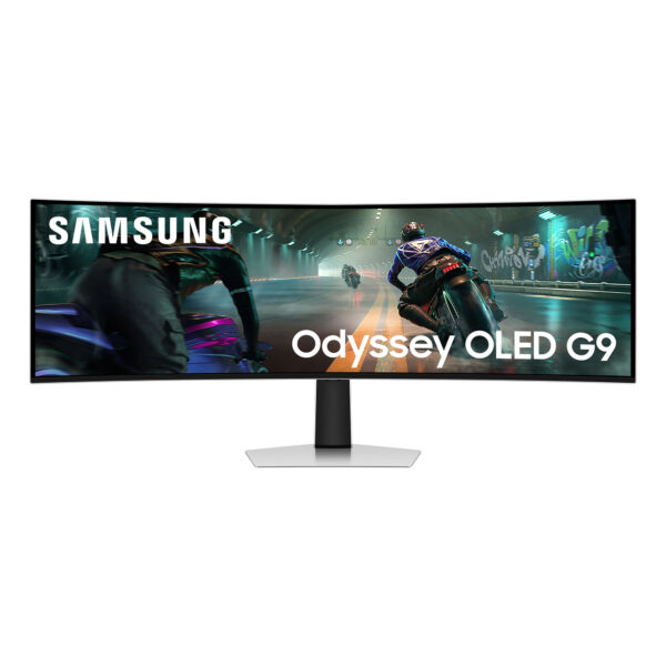 S49DG910SU pantalla para PC 124,5 cm (49") 5120 x 1440 Pixeles Dual QHD OLED Plata