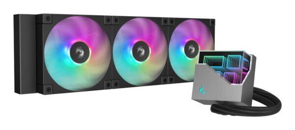 LT360 ARGB Procesador Sistema de refrigeración líquida todo en uno 12 cm Negro 1 pieza(s)