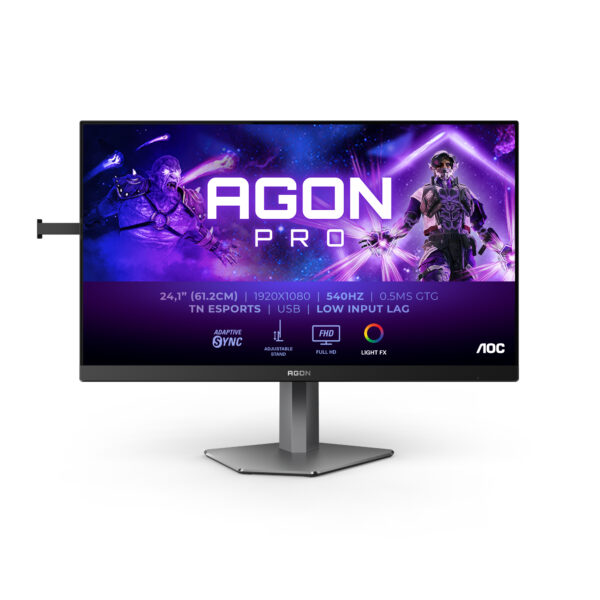 AGON PRO AG246FK pantalla para PC 61,2 cm (24.1") 1920 x 1080 Pixeles Full HD LCD Negro