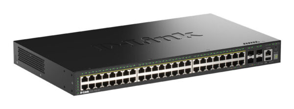 DGS-1530-52P/E switch Gestionado L2 Gigabit Ethernet (10/100/1000) Energía sobre Ethernet (PoE) Negro