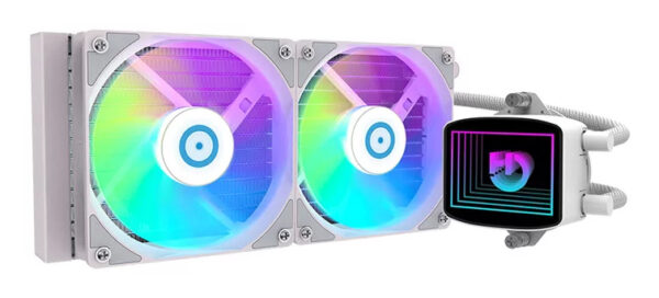 LDCR10003 sistema de refrigeración para ordenador Procesador Sistema de refrigeración líquida todo en uno 12 cm Blanco 1 pieza(s)