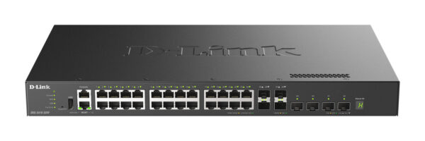 DXS-3410-32XY switch Gestionado L3 Fast Ethernet (10/100) Negro